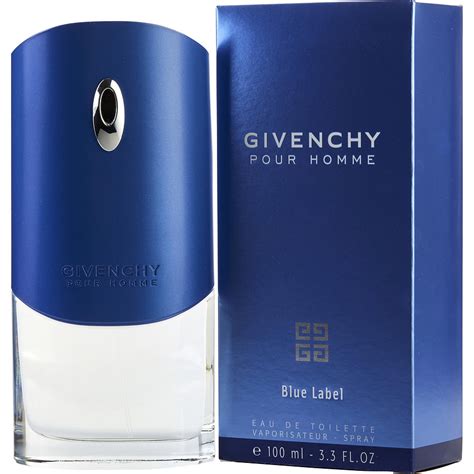 givenchy homme blue label|givenchy pour homme price.